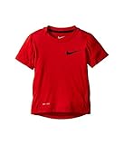 (ナイキ) NIKE キッズTシャツ Dri-FIT Training Short Sleeve Top (Toddler) University Red Heather 2T Toddler n/a