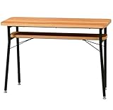 SINAPP ダイニングカウンターテーブル フリーデスク 納棚付きカウンターテーブル 省スペース SIK0547