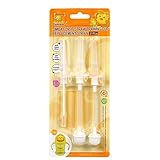 Simba Flip-It Training Cup 2 Piece Replacement Straw Set with Straw Brush, Translucent, 8 Oz by Simb