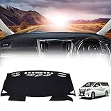 アルファード30系 ダッシュボードマット 車種専用設計 ヴェルファイア 30系 車内 ダッシュボードカバー VELLFIRE ALPHARD 30系 前期 後期 難燃繊維 日焼け防止 ダッシュボード 保護マット 耐熱性 耐久性 内装パーツ インテリア アクセサリー 1P