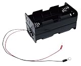 Suiden製！害獣避け電気柵SEF-100-B・SEF00用　電池ホルダー（単１×８）