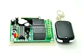 LILLYエレクトロニクス DC12V10A2CHレシーバー2ボタンワイヤレスリモコン学習コード315MHzの