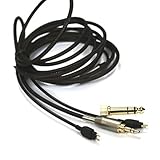 1.2m /1.5m/1.8m/ 3m 交換用オーディオ アップグレード ケーブル ゼンハイザー HD650 HD600 HD580 ヘッドホン用 2m 600-SJ-B-200-2