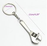 Metal Adjustable Creative Tool Wrench Spanner Key Chain Ring Keyring Mini Cute by other