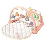 ベビージム プレイマット プレイジム 新生児 ベビーおもちゃ おしゃれ 赤ちゃん ベビー 室内遊具 知育玩具ベビーアクティビティジム ベビージム アクティビティジム 赤ちゃん ジム ミュージカル アクティビティおもちゃ 赤ちゃん おもちゃ プレイジム おもちゃベビー用プレイマット キックプレイ ピアノ ジム おなかの時間 パッド入りマット