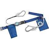 ツヨロン　ランヤード２本式安全帯　青色 TRL-2-593S-BL4-BP