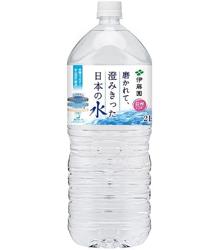 Amazon.co.jp: 伊藤園 磨かれて、澄みきった日本の水 信州 2L×6本