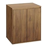 ジェックス GEX アクアラック ウッド 600D-BR 幅60×奥行き45cm以下水槽用 組立式 扉付き 水槽台 ブラウン