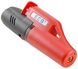 ECG J-315RD Handy Torch with Piezo Electronic Ignition System, Red, 1300 Degree C Temperature by ECG