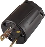 アメリカン電機 引掛形 ナイロンプラグ 接地2P30A250V 3322NL6