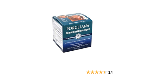 porcelana whitening night cream