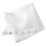 【G.H.HURT&SON】 Soft Lacy Baby Shawl ソフトレーシーベビーショール (white)(正規代理店商品)