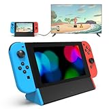 SIWIQU Nintendo Switch / Switch OLED用 TVドックステーション ポータブルテレビドッキングステーション 交換用 4K HDMIアダプター/Type Cポート/USBポート付き 公式 Nintendo Switch用 (ノーマルモデル)
