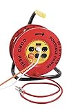 Designers Edge E-235 Power Stations 14/3-Gauge 50-Foot Cord Reel with 6 Outlets [並行輸入品]