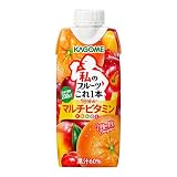 フルーツこれ一本 カゴメ 1日分のマルチビタミン 330ml紙パック×12本(ビタミンC・BS・B12 ・D・E)