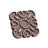 Dovewill おしゃれ　亜鉛合金　アンティークブロンズ　取手　ドアノブ　キャビネット/食器棚/引き出し/ワードローブ　プルハンドル　ネジ付き　家の装飾　2種類選べる - 01