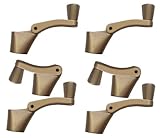 Ideal Security SK927B-6 Fold Away Handle Window Crank, Bronze, 6-Pack by Ideal Security Inc.