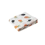 Miracle Baby（ミラクル ベビー）ガーゼブランケット　1レイヤー ベビー モスリン スワドル ブランケット　1 Layers Baby Muslin Swaddle Blanket　1セット