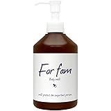 For fam(フォーファム) ボディミルク 低刺激 パラベンフリー 無香料 6種類のセラミド 植物エキス・オイル配合 (保湿・整肌)