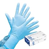 OO Osaki(オオサキ) ニトリルグローブI 食品衛生法適合 パウダーフリー ラテックスフリー 【大容量200枚入】 Lサイズ ブルー 一般医療機器 70122