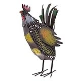 F Fityle 雄鶏の置物　金属 彫刻　装飾品