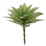 B Blesiya 現実的　人工植物　花　ミニチュア　水草　工芸　家　装飾　全2色 - 赤