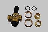 Honeywell DS06-103-DUT-LF Dialset Female NPT Double Union Regulator, Internally Threaded PRV, 1 1/4"
