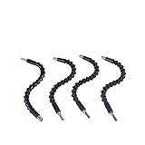 Baitaihem フレキシブルシャフト ドリルビット ドライバービット 六角 ホルダー 4個