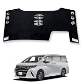 ダッシュボードマット 新型 トヨタ アルファード 40系 車種専用設計 TOYOTA ALPHARD VELLFIRE 40系 日焼け防止 車内 ダッシュボードカバー ダッシュボード 保護マット紫外線 視界がクリア インテリア アクセサリー 内装パーツ (HUDなし)