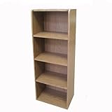 コーナン オリジナル 4段カラーボックスα KR18-3862-OAK オーク 幅439×奥行275×高さ1180mm