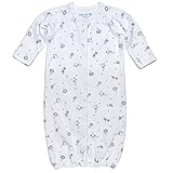 (アンダーザナイル) Under The Nile オーガニックコットン ツーウェイオール サファリプリント ( 新生児 - 3ヶ月頃)