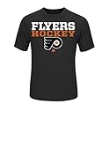 NHLフィラデルフィアチラシ、メンズ、チラシFeel、圧力は、T、カラー、ブラックサイズXL、ブラック