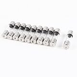 uxcell ガラス管ヒューズ　速断型　 5x20mm 250V 1A 1000mA　10個入り