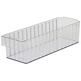 Akro-Mils 31168 AkroDrawer Plastic Storage Drawer 17-5/8 L x 5-9/16 W x 4-5/8 H Crystal Clear Case o