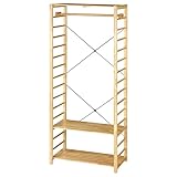 弘益 木製ハンガーラック ナチュラル PIR-HG(NA)