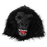 [Totority] ハロウィンゴリラコスチューム パーティーグッズ ゴリラのコスプレかぶりもの パーティーコスプレプロップ ゴリラのドレスアップコスチューム チンパンジーの着ぐるみ ハロウィンコスプレ