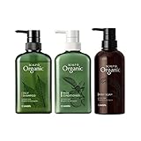 スカルプD オーガニック 3点 セット シャンプー(脂性肌)&コンディショナー&ボディソープ