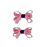 RUFFLE BUTTS ラッフルバッツ　ヘアクリップ　髪留め (カラー：Pink/Grape Double） [並行輸入品]