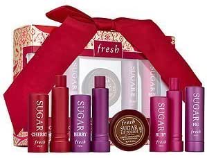 Amazon Fresh シュガーリップ党はリップトリートメントセット好意 Fresh 口紅 グロス リップライナー 通販