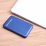 HDD外付けハードドライブ1tb / 500gb / 120gb、Usb 3.0ポータブルモバイルバックアップストレージ、PC、ラップトップ、デスクトップ、Macbook、Xbox One、Ps4、スマートテレビに適しています (500GB,Blue)