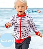 SwimZip (スイムジップ) ラッシュガード水着セット　Hamptons Getaway　 レッド (5T)