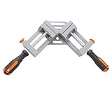 Perfk アルミ合金　コーナークランプ　溶接　固定　直角クランプ　木工用　バイス　フレーミング　全2タイプ - ダブルハンドル