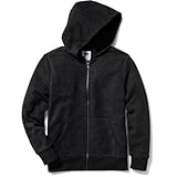 オールドネイビー OLD NAVY/ フル ジップ フリース フード ボーイズ ブラック アウターパーカー XS (5歳)【並行輸入】