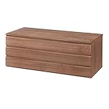 桐洋風チェスト 3段タイプ ブラウン 日本製 国産 総桐箪笥