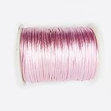 Mamimami Home サテンナイロンコード DIY 歯固め 歯がため おしゃぶり ガラガラ ママ　看護授乳ネックレス　アクセサリー コットンロープ 2個/ゼント [BPAフリー][FDA認可済]