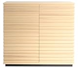 旭川家具 山岡木材工業 和具 ローチェスト 80cm 北海道産 タモ材 オイル塗装