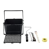 塗装 ローラー セット 初めてペイントセット ローラー ハンドル付き 刷毛 マスキングテープ 塗装 バケツ付き Z3K