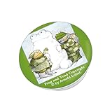 がまくんとかえるくんガラスマグネット（E柄）