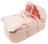 キャリー　ベビーベッド　ビンテージ 【並行輸入品】 (ピンク)