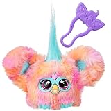 ハズブロ(HASBRO)ファービー ファーブレッツ リーミックス ミニフレンド 45種類以上の音、ファービー語オンリー、電動ぬいぐるみ、対象年齢6才以上、コーラル G1401 正規品